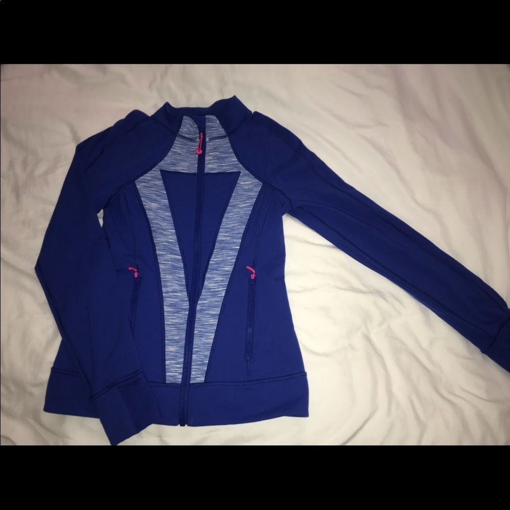 Ivivva by Lululemon dark blue athletic jacket